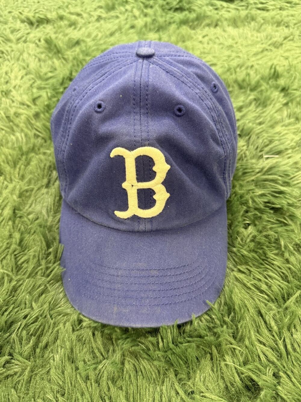 47 Brand Brooklyn Dodgers 'B' Logo Baseball Cap Hat Blue OSFM Large